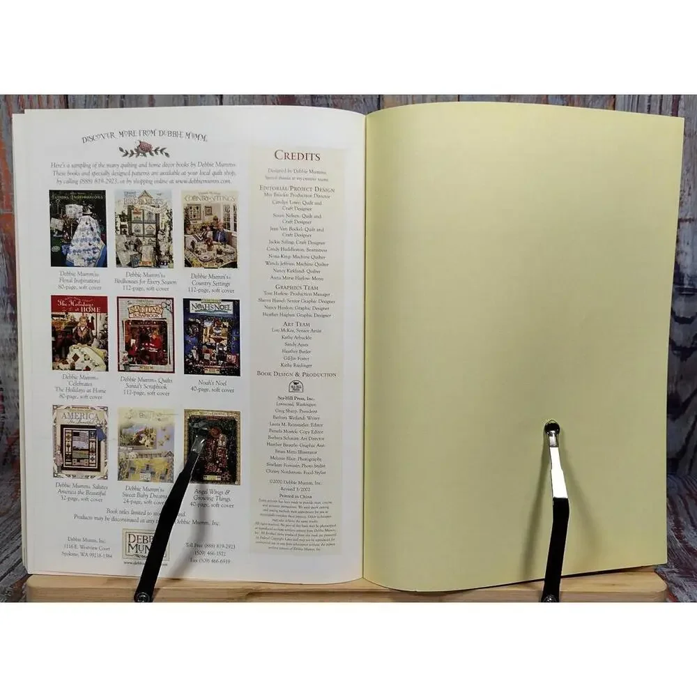 Debbie Mumm 12 Days of‎ Christmas Sewing Instruction Book